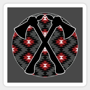 Tomahawk Pattern - 1 Sticker